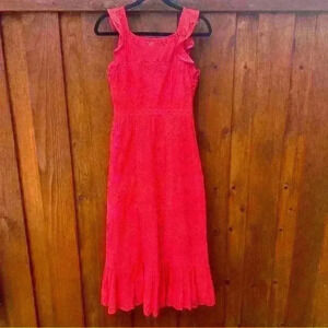 Vineyard Vines eyelet maxi dress